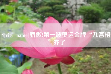 湖南骄傲!第一波奥运金牌“九宫格”齐了