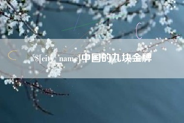 湖南中国的九块金牌