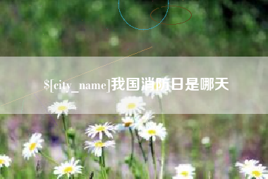 湖南我国消防日是哪天