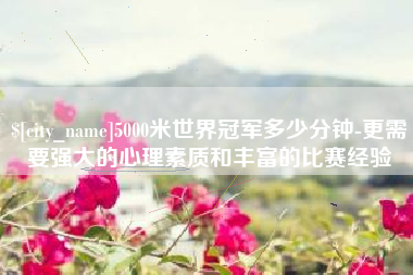 湖南5000米世界冠军多少分钟-更需要强大的心理素质和丰富的比赛经验