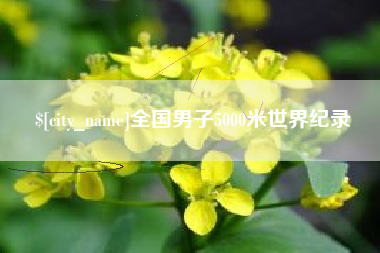 湖南全国男子5000米世界纪录