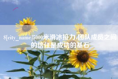 湖南5000米滑冰接力-团队成员之间的信任是成功的基石