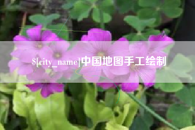 湖南中国地图手工绘制