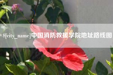 湖南中国消防救援学院地址路线图