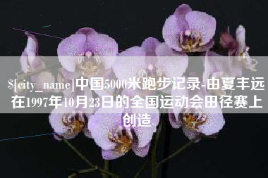 湖南中国5000米跑步记录-由夏丰远在1997年10月23日的全国运动会田径赛上创造