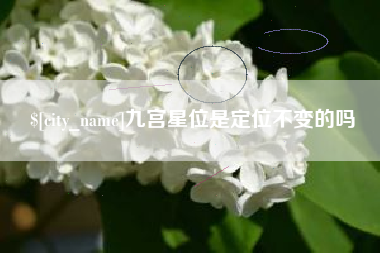 湖南九宫星位是定位不变的吗