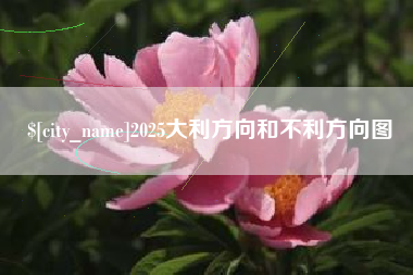 湖南2025大利方向和不利方向图