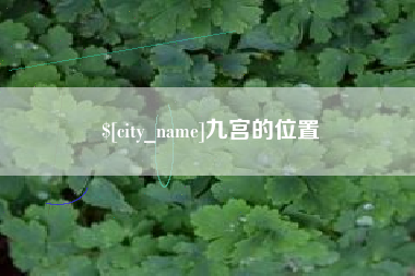 湖南九宫的位置