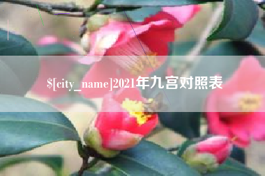 湖南2021年九宫对照表