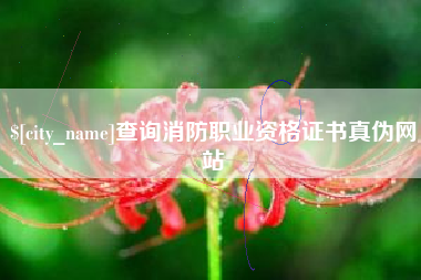 湖南查询消防职业资格证书真伪网站