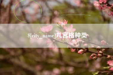 湖南九宫格种类