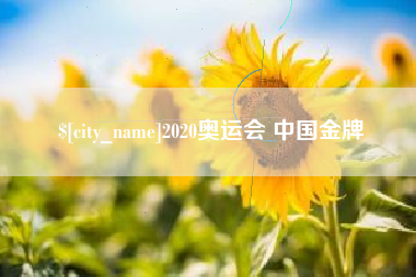湖南2020奥运会 中国金牌
